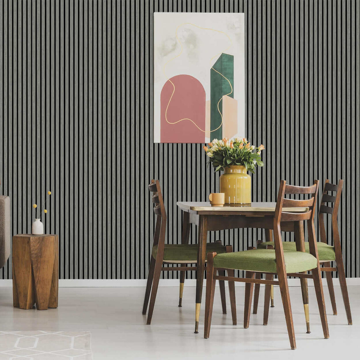 Grey Oak Acoustic Wall Panel - Wall Forma