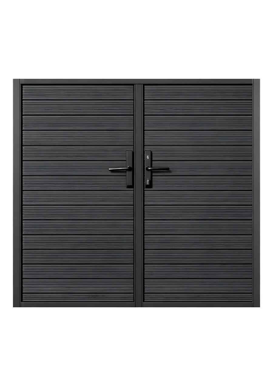 Aluminum Premium Fence Gate 6x6 – Modern, Heavy Duty, Full Privacy