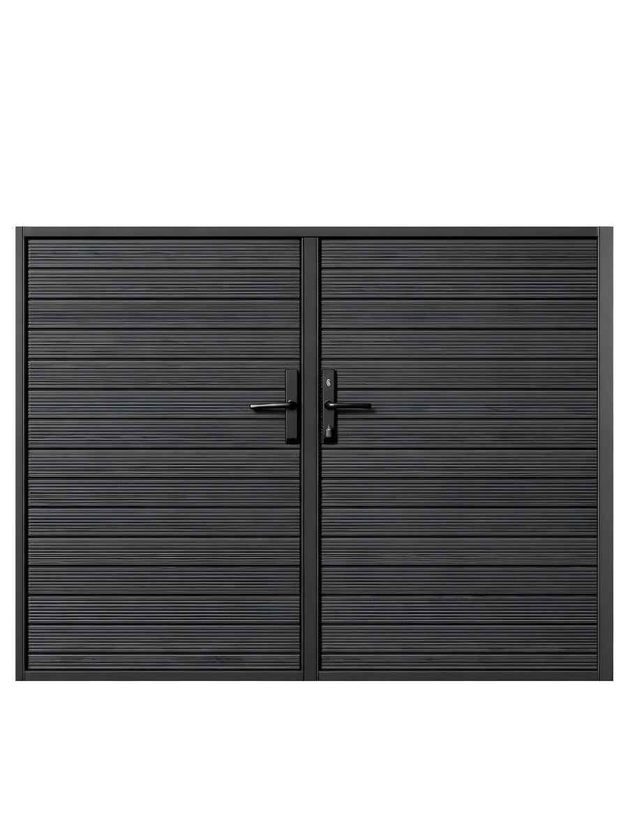 Aluminum Premium Fence Gate 8x6 – Modern, Heavy Duty, Full Privacy