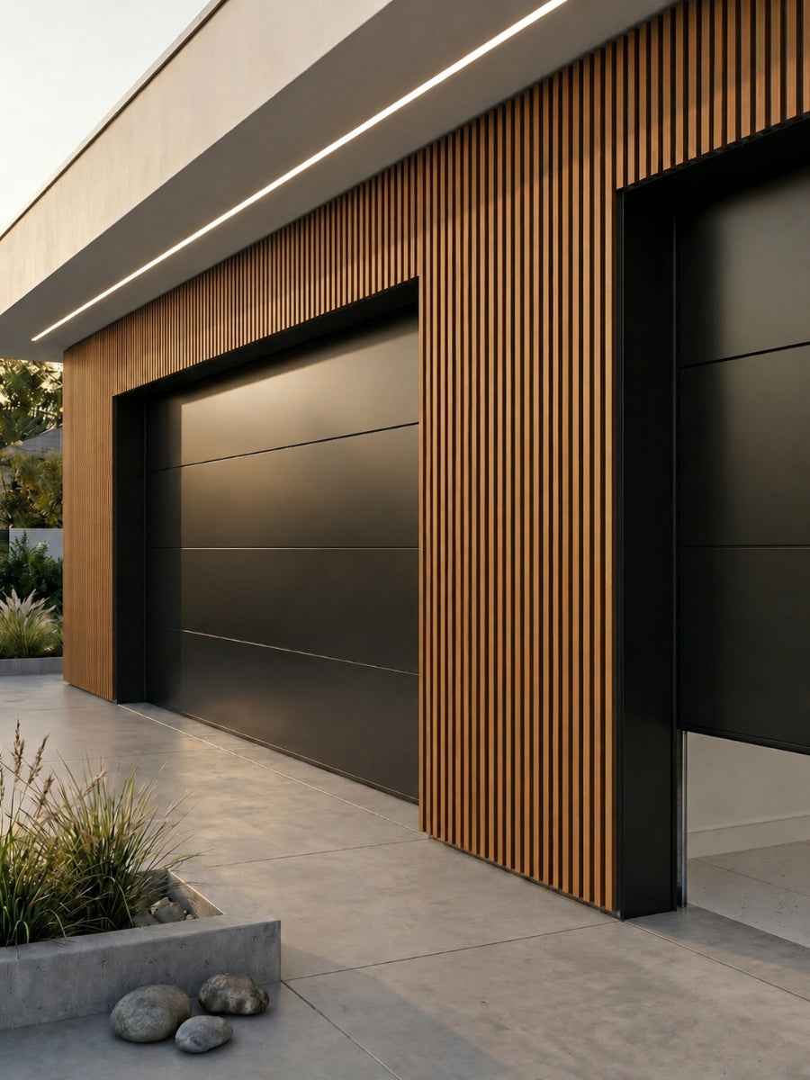 Brown and Black Composite Wide Exterior Cladding | 5 PC/Box (32 sq ft)