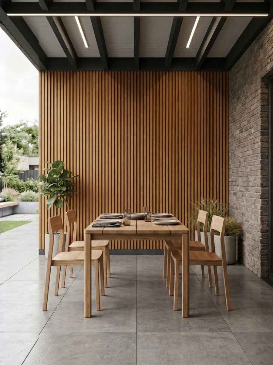 Brown and Black Composite Wide Exterior Cladding | 5 PC/Box (32 sq ft)