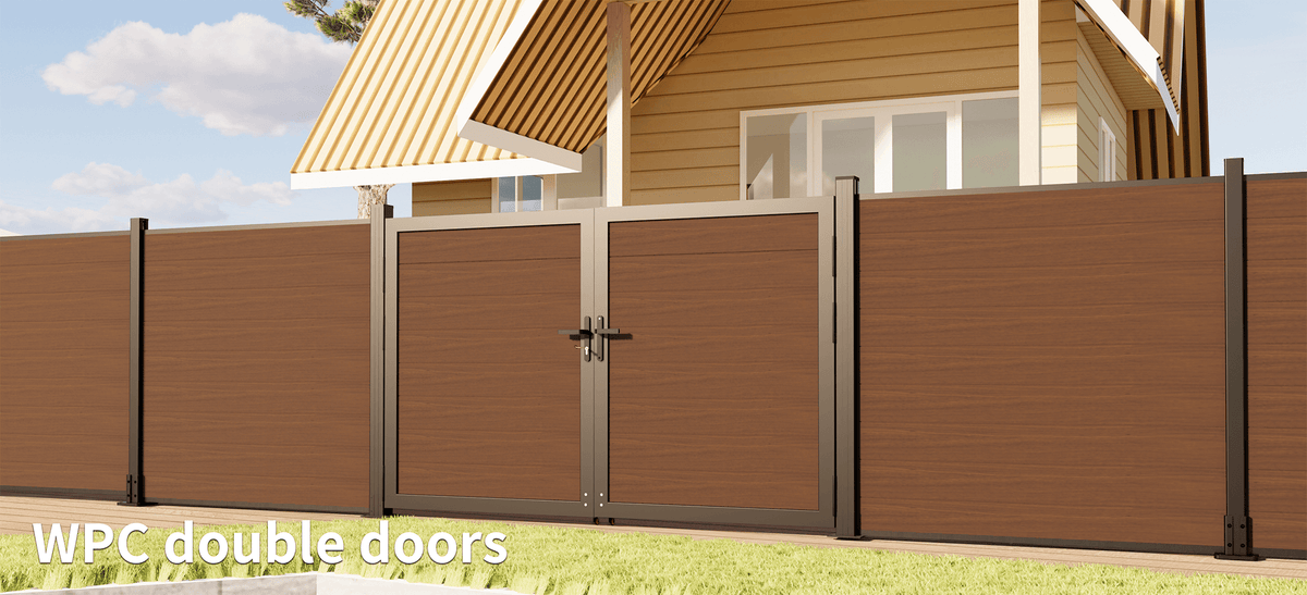 9 ft In-Ground Gate Post | Heavy-Duty Composite & Aluminum Gates - Wall Forma