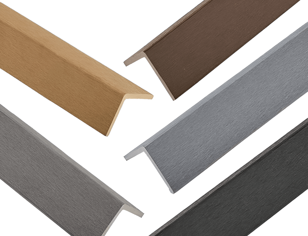 Trims for Acoustic & Fluted Wall Panels- 1 in. x 1 in. 114 in. Long - Wall Forma