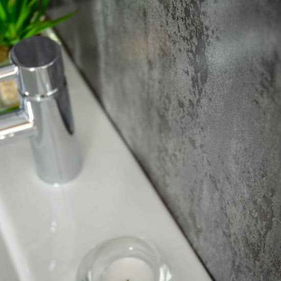 8mm Polished Concrete Bathroom Wall Panel - Pack of 4