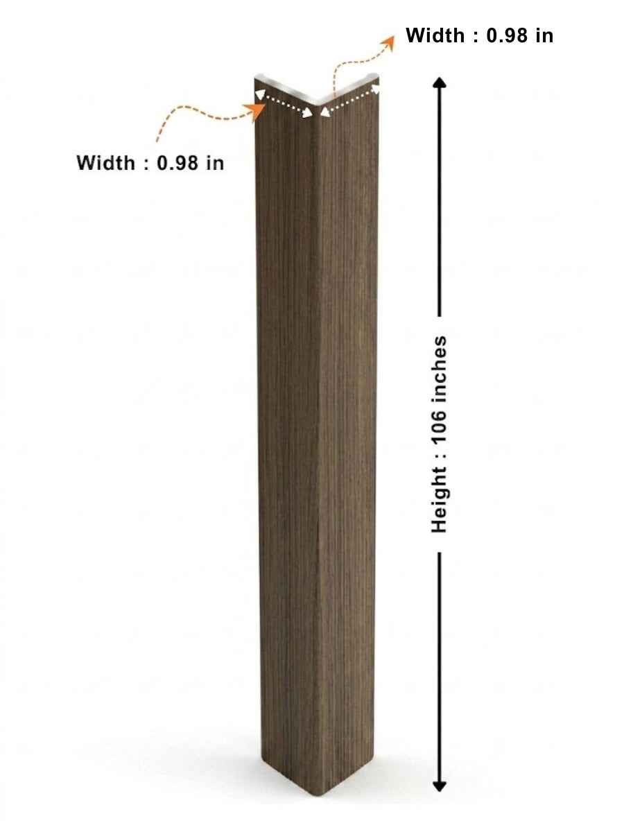 Royal Oak WPC Fluted 3D Wall Panels |  42.9 sq. ft./Box