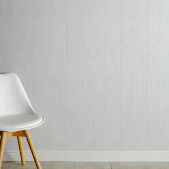 8mm White Wood Matt Bathroom Wall & Ceiling Panel - Pack of 4