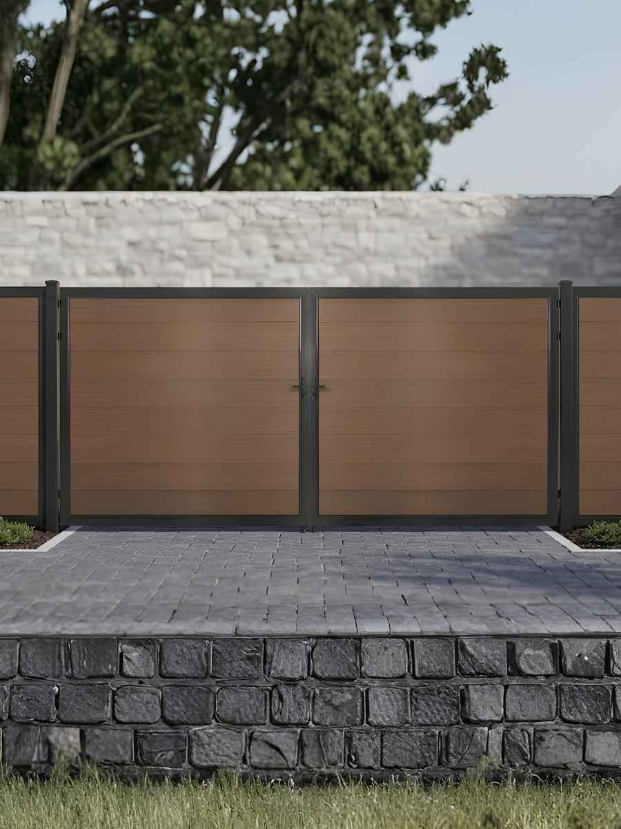 WPC Fence Gate Double (12ft x 6ft)