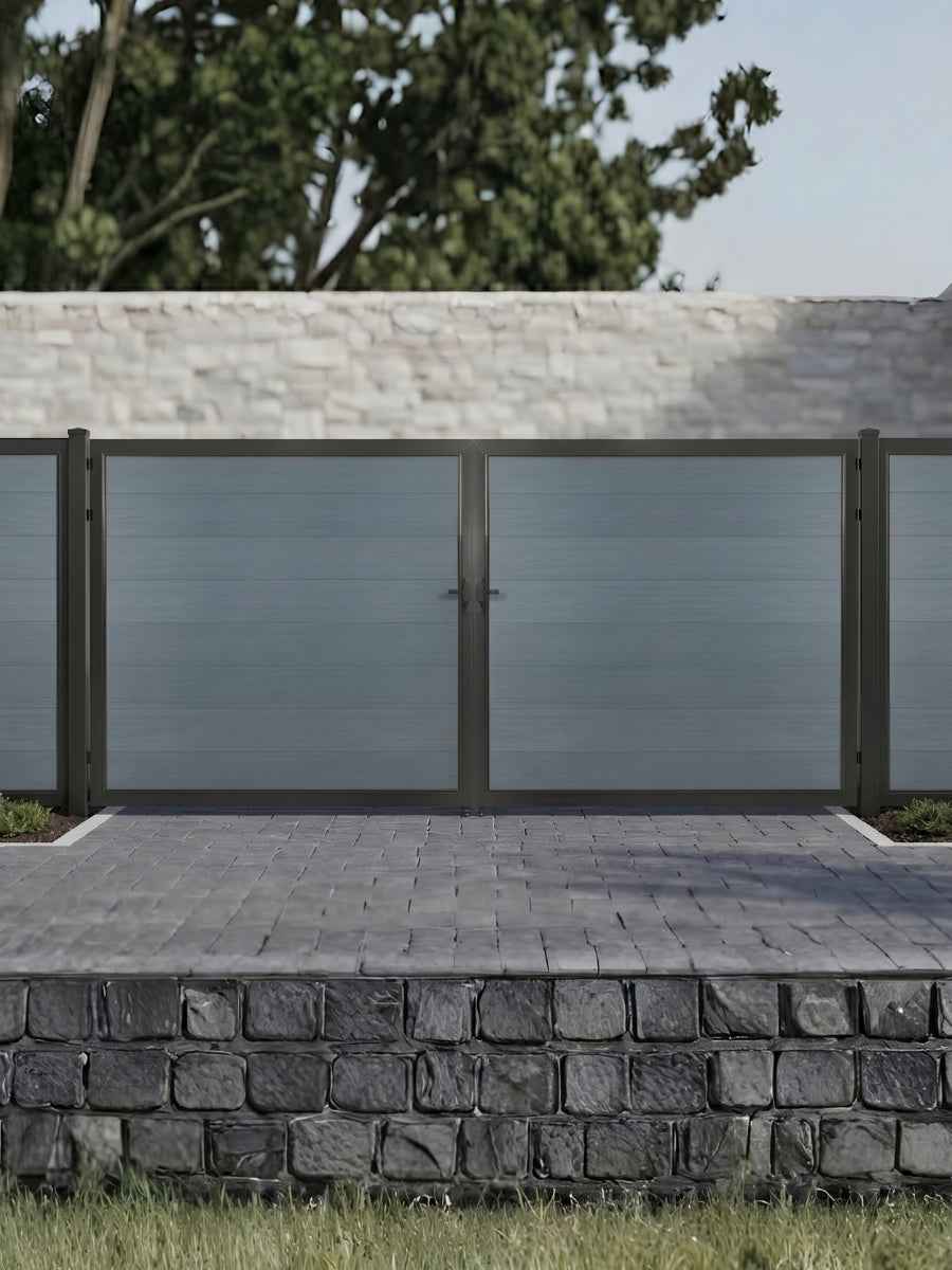 WPC Fence Gate Double (12ft x 6ft)