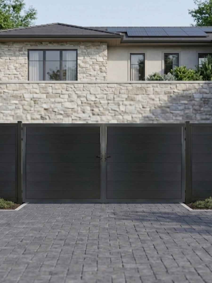 WPC Fence Gate Double (12ft x 6ft)