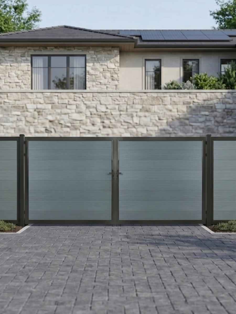 WPC Fence Gate Double (12ft x 6ft)