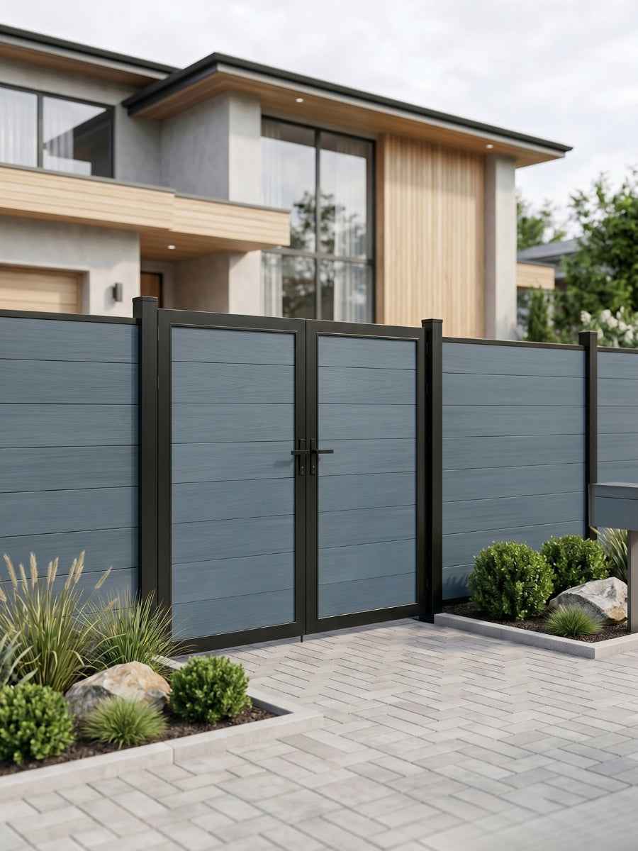 WPC Fence Gate Double (6ft x 6ft)