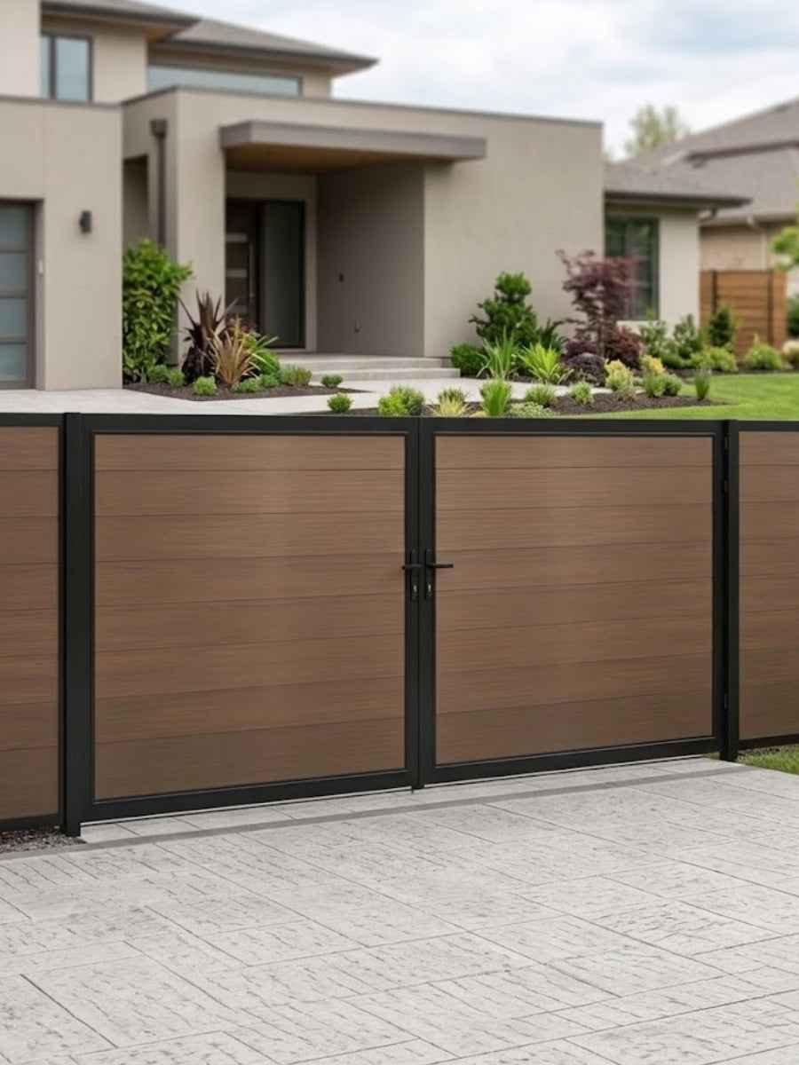 WPC Fence Gate Double (12ft x 6ft)