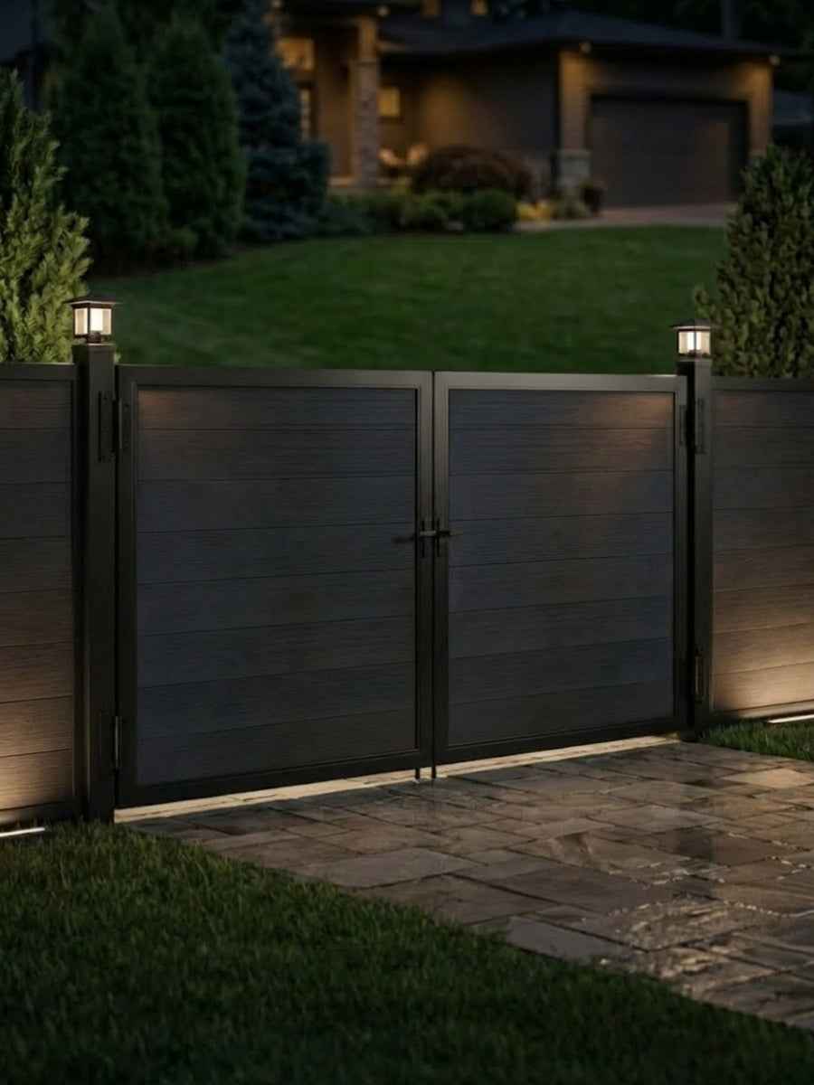 WPC Fence Gate Double (12ft x 6ft)
