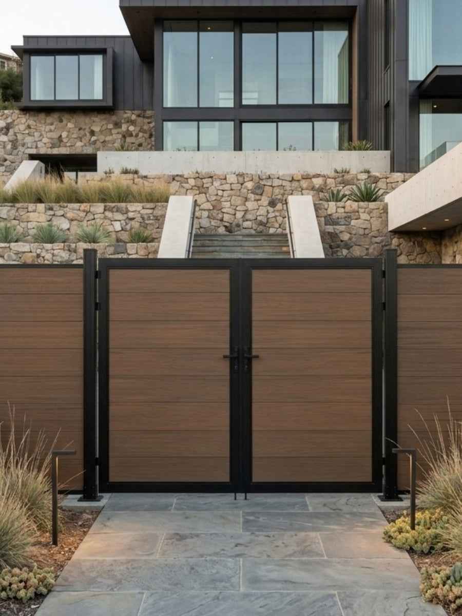 WPC Fence Gate Double (8ft x 6ft)