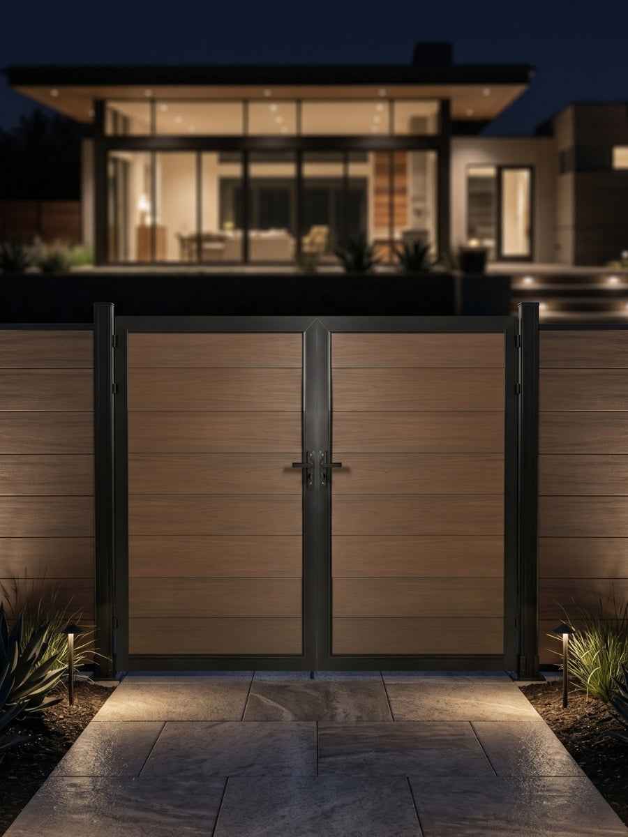 WPC Fence Gate Double (8ft x 6ft)