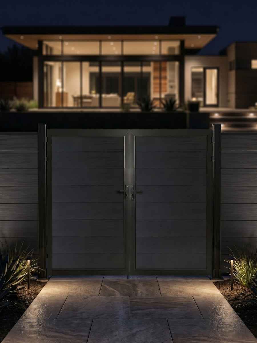 WPC Fence Gate Double (8ft x 6ft)