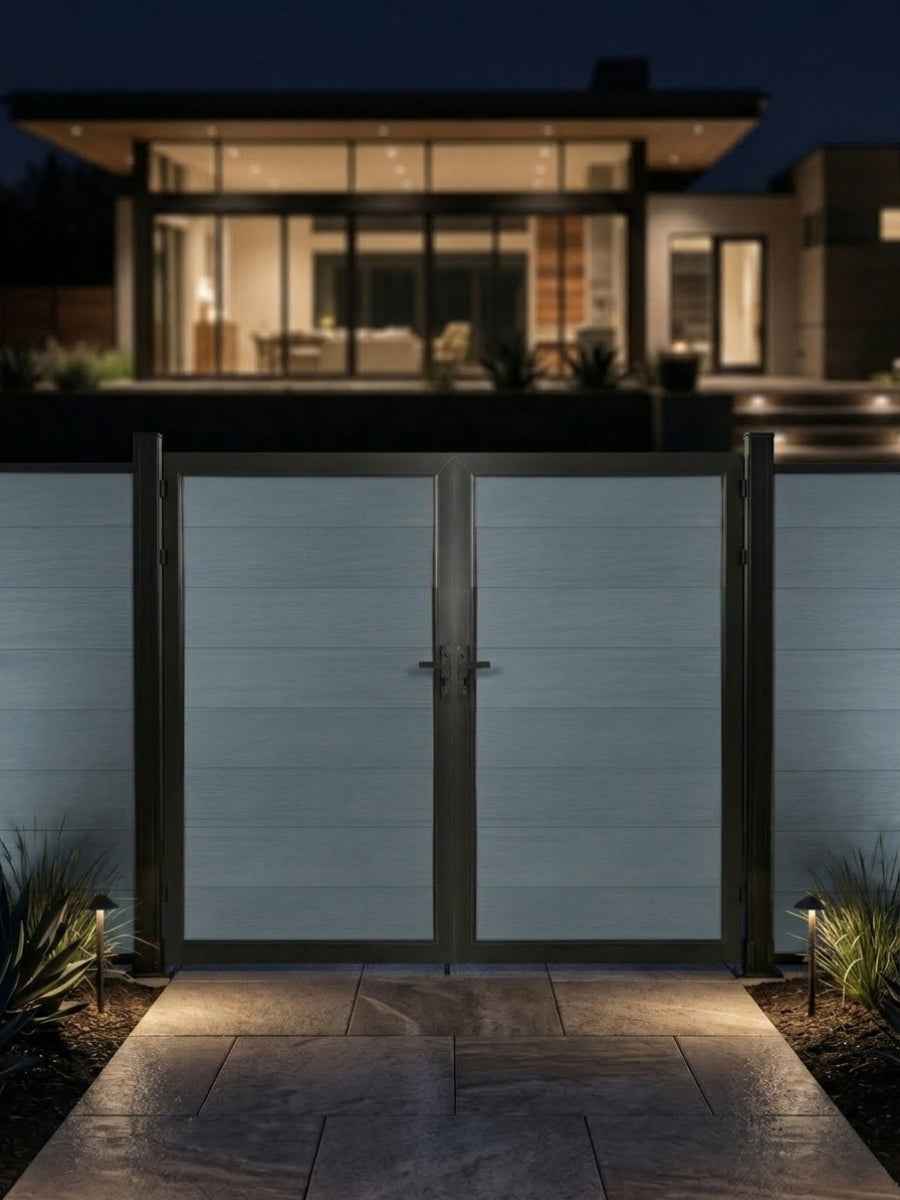 WPC Fence Gate Double (8ft x 6ft)